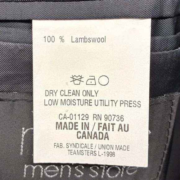 Ralph Lauren Wool Blazer Sport Coat Men's Medium 44R Gray Tweed